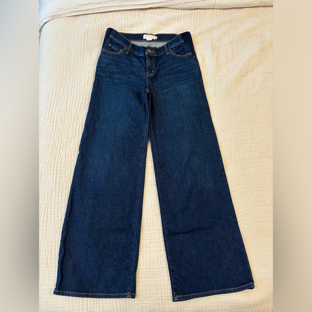 Hatch Wide Leg Maternity Jeans